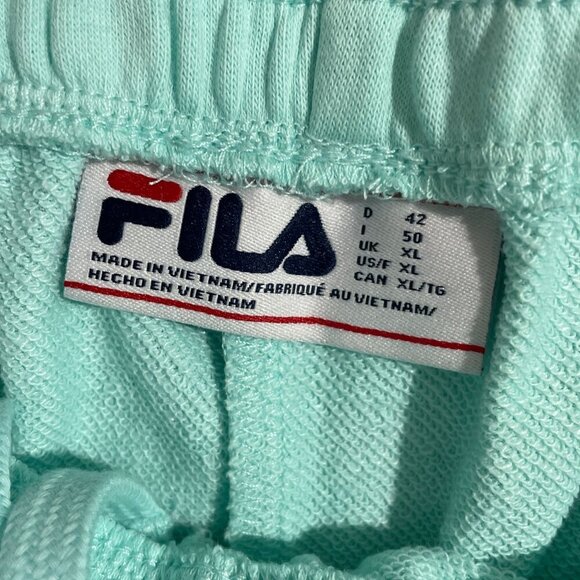 NEW Fila Womens XL Jogger Sweatpants Blue Tint - Picture 4 of 7